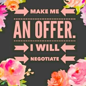 Offers always welcome!